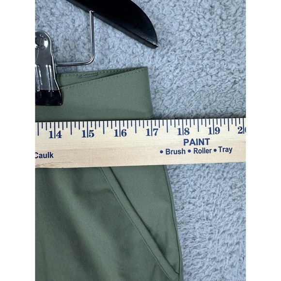 32 Degrees Cool Golf Chino Pants Men 32x29 Green Regular Fit Stretch Performance - Picture 5 of 9